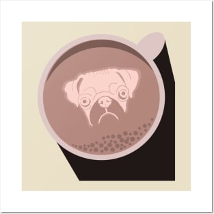 Dogs Books and Coffee Posters and Art